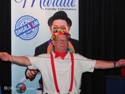 Pierre Mardue im Gleisgarten am 21. April 2024